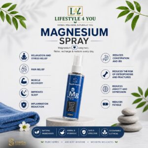 Magnesium Spray 50ml – Relaxation, Muscle Recovery & Wellness Support