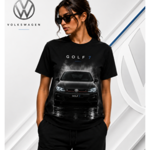 Volkswagen Golf 7 Premium Unisex T-Shirt – Black